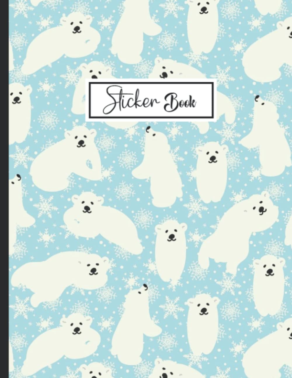 capítulo por capítulo baixar Sticker Book: Cute Polar Bears Design Blank Sticker Album Journal pages for Kids Sticker Collection Book.