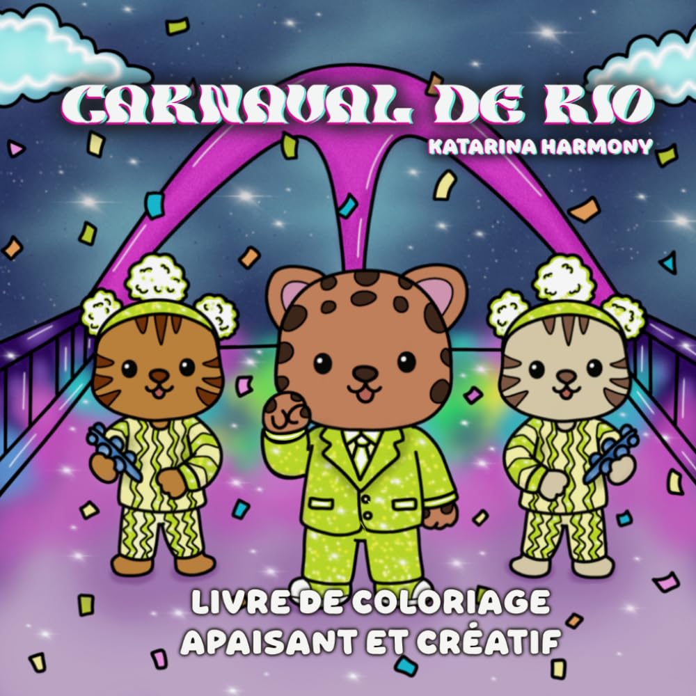 Carnaval de Rio: Livre de coloriage apaisant et créatif (French Edition) baixar o livro de graça
