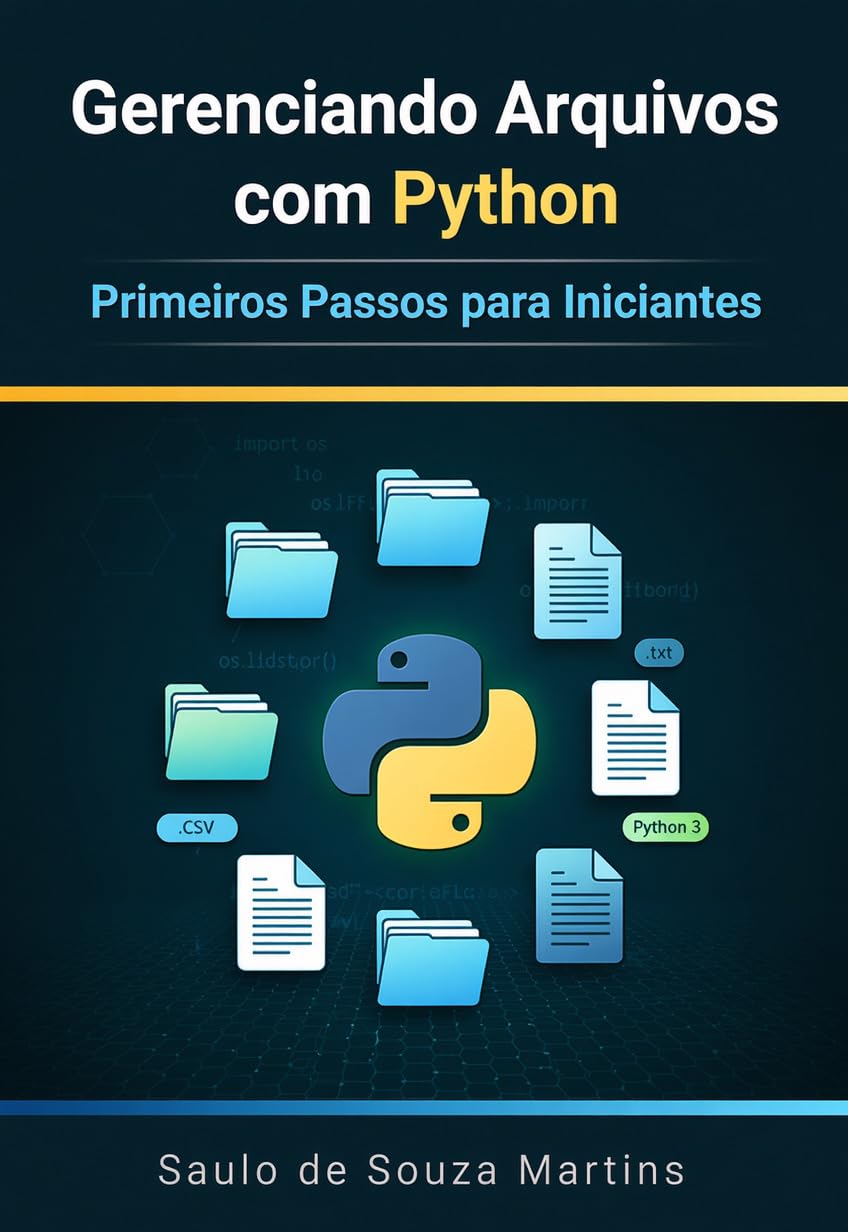 ler totalmente Gerenciando Arquivos com Python - Primeiros Passos para Iniciantes: Aprenda a criar, ler, editar, organizar e excluir arquivos com Python de forma simples e prática