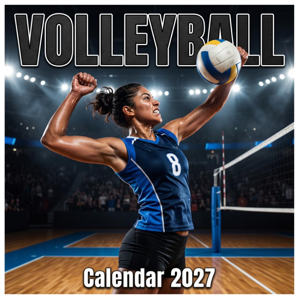 Volleyball Calendar 2027: Dominate the court with explosive athletic photography baixar o livro de graça