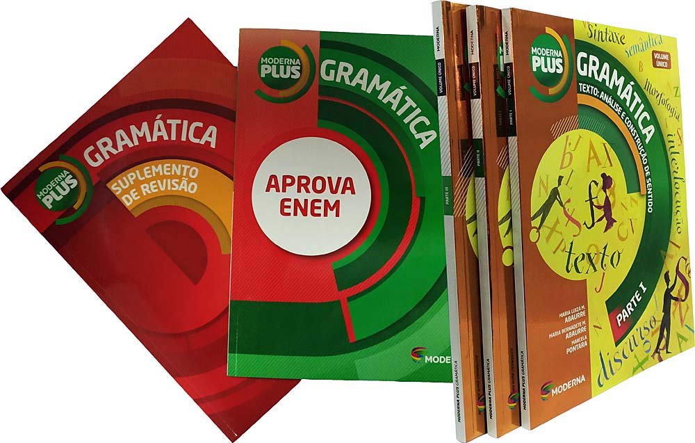 ler totalmente Moderna Plus Gramática. Texto: Análise e Construção de Sentido