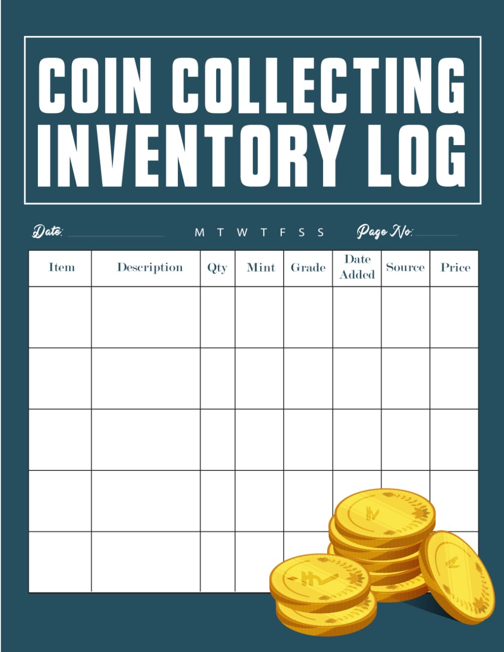 capítulo por capítulo baixar Coin Collecting Inventory Log Book, A Personal Diary and Inventory Log for Coin Collectors