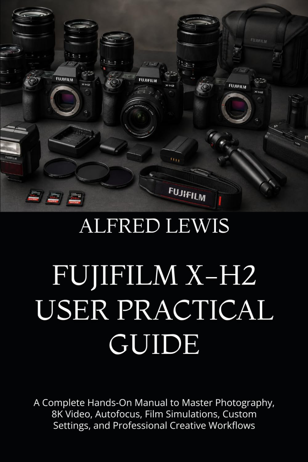 capítulo por capítulo baixar Fujifilm X-H2 User Practical Guide: A Complete Hands-On Manual to Master Photography, 8K Video, Autofocus, Film Simulations, Custom Settings, and Professional Creative Workflows