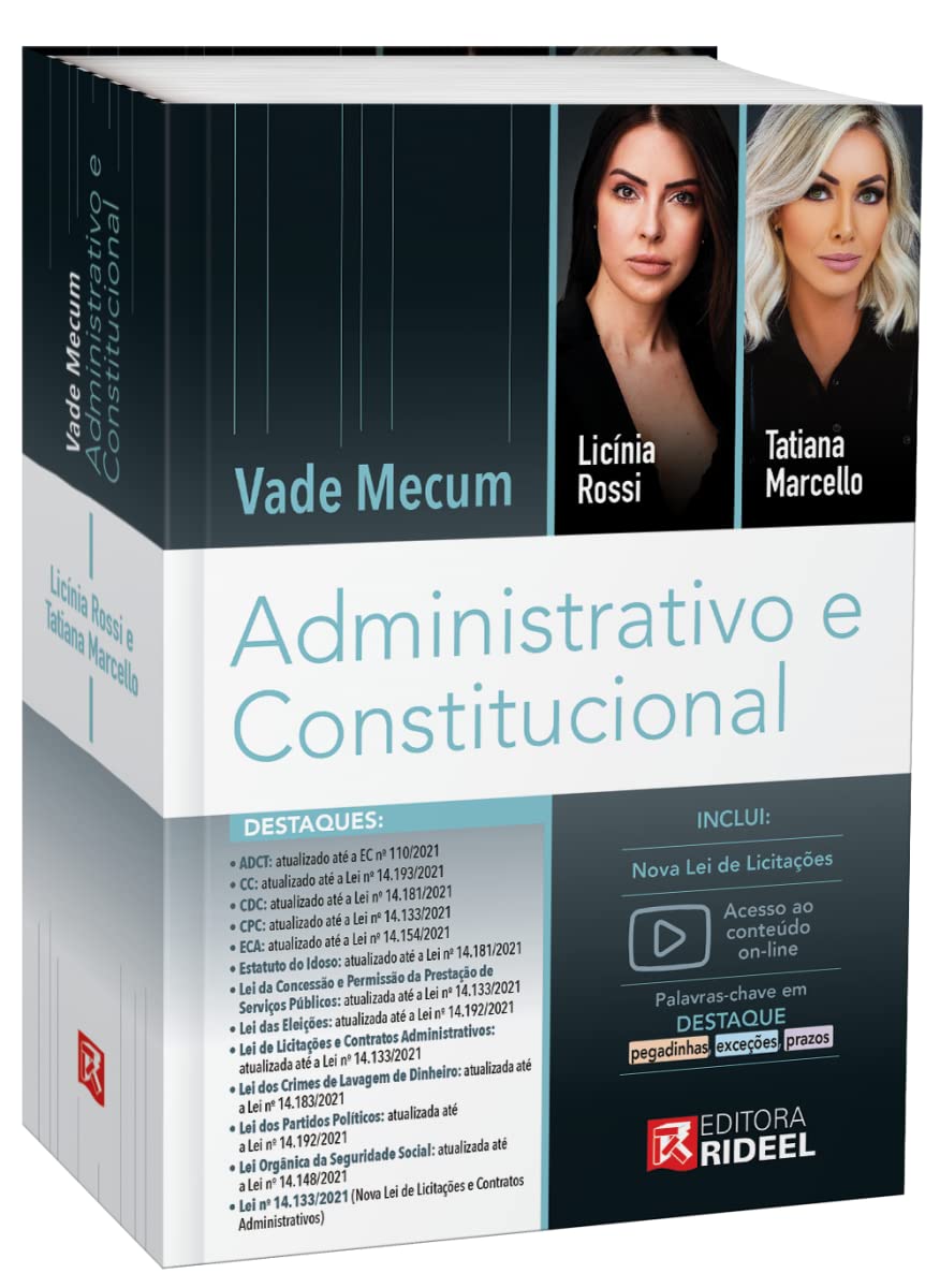 capítulo por capítulo baixar Vade Mecum Administrativo e Constitucional (2022)