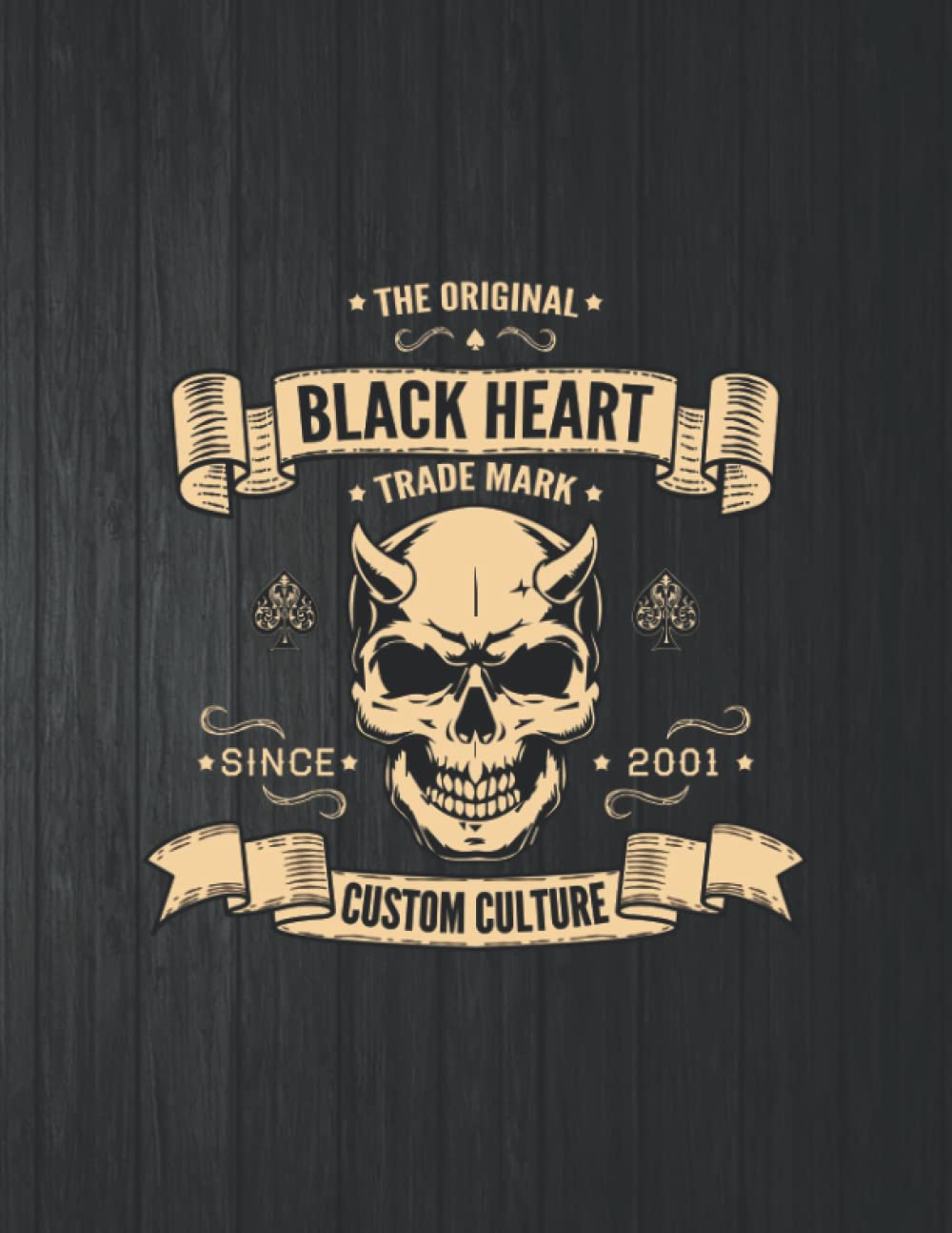ler totalmente Black Heart Culture Notebook: 8.5 X 11 In - 114 Page Great quotes Motivation And Change Your Life for Diary Journals