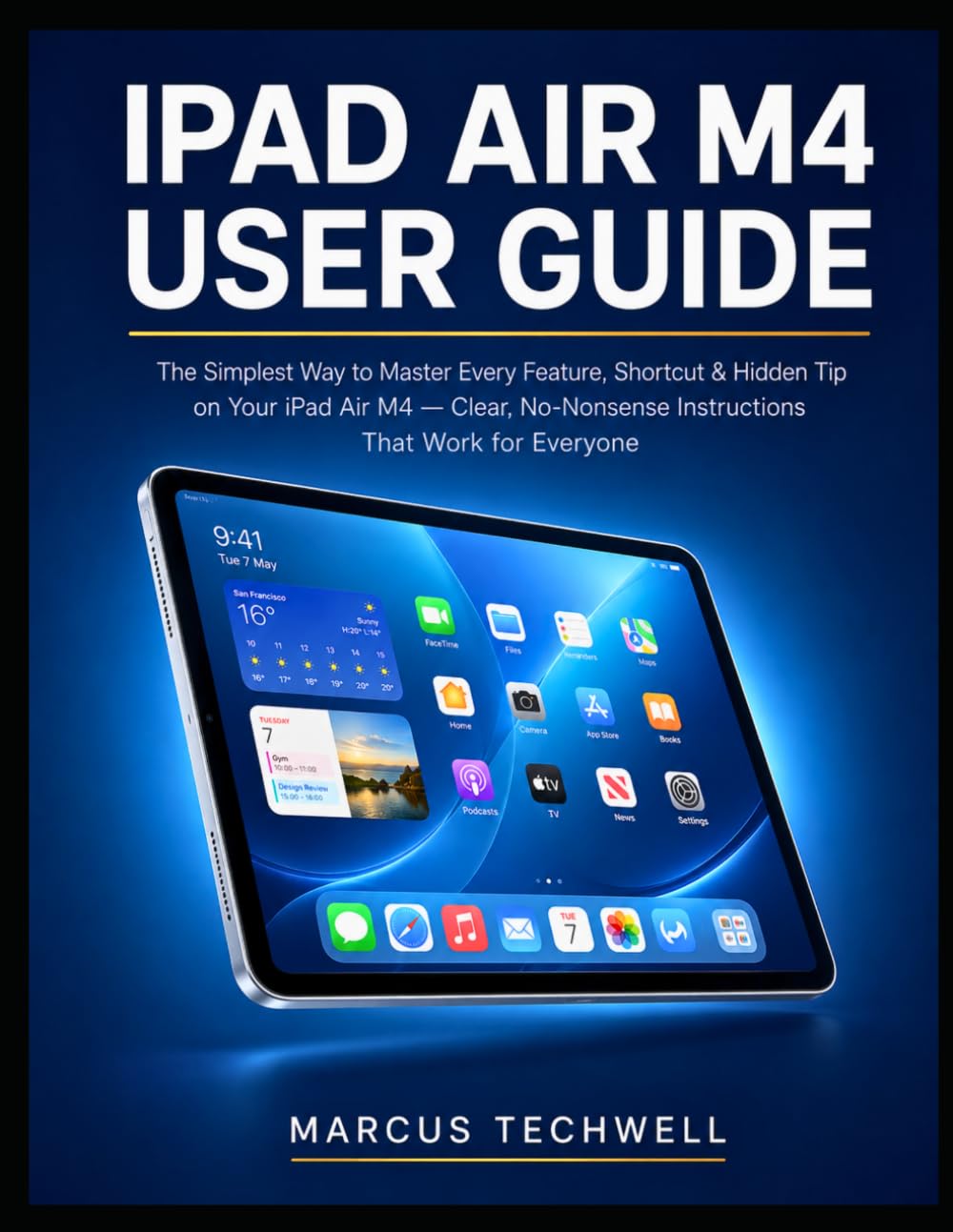 ler totalmente IPAD AIR M4 USER GUIDE: The Simplest Way to Master Every Feature, Shortcut & Hidden Tip on Your iPad Air M4 — Clear, No-Nonsense Instructions That Work for Everyone