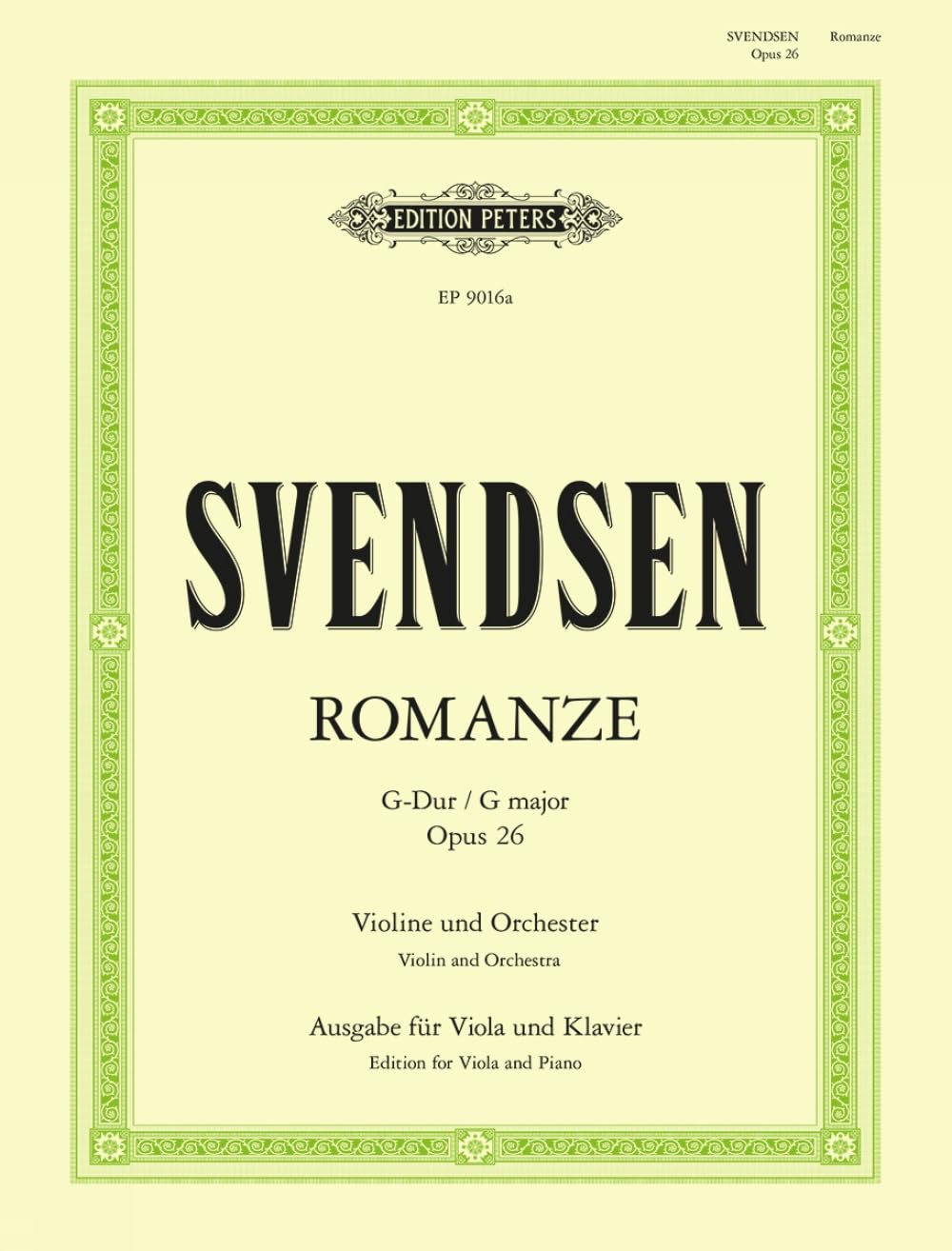 ler totalmente „Romanze" in G-Dur op. 26