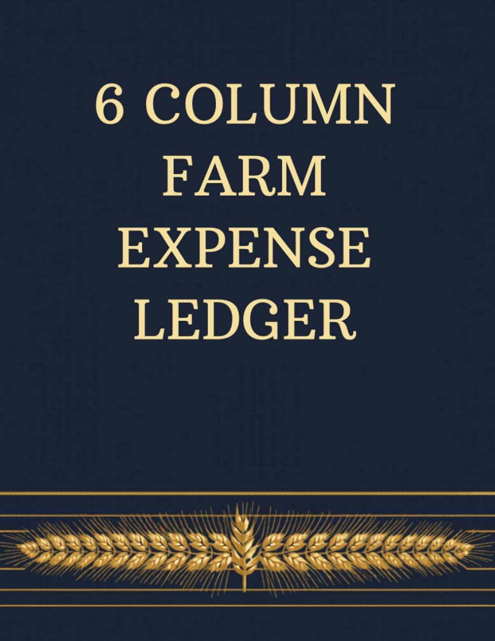 ler totalmente 6 Column Farm Income & Expense Ledger: Complete Annual Financial Record for Farmers and Ranchers
