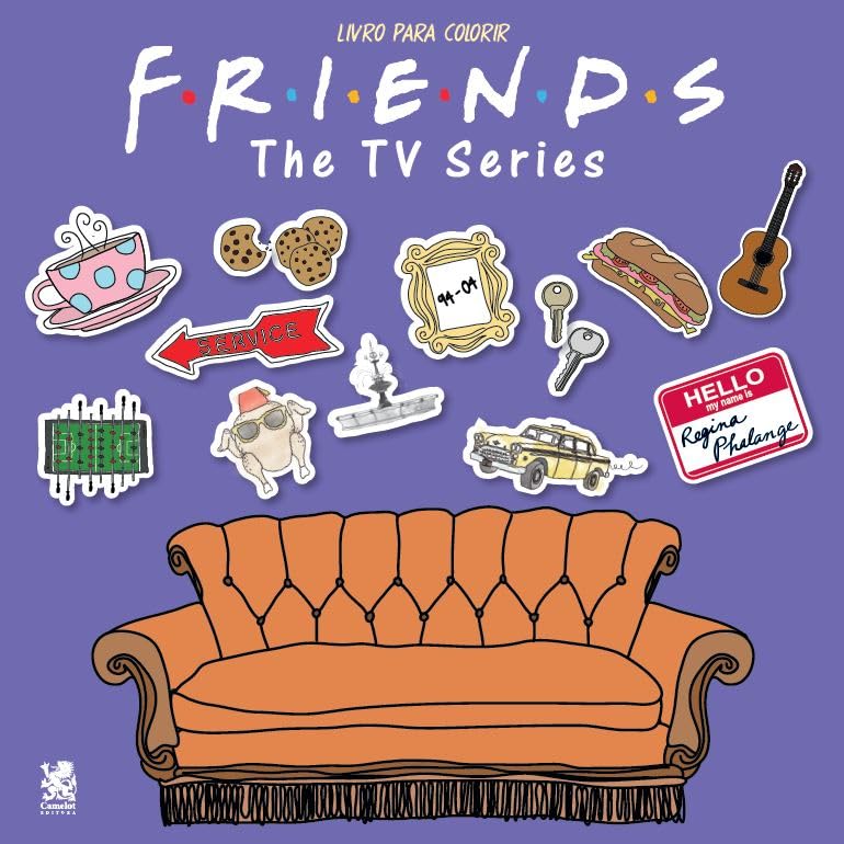 Friends - Livro para Colorir Antiestresse baixar livro de graça