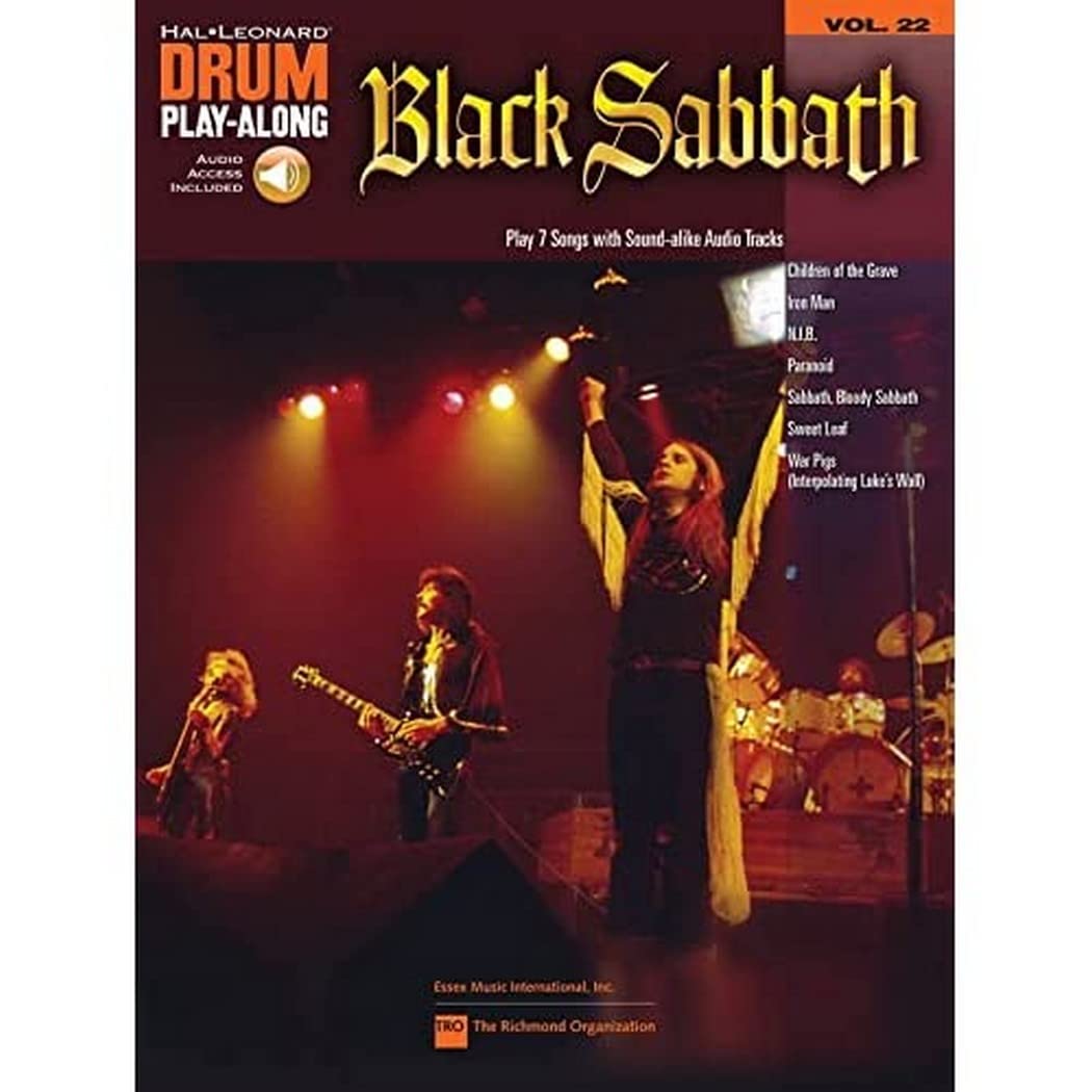 Black Sabbath: Drum Play-Along Volume 22 baixar o livro de graça