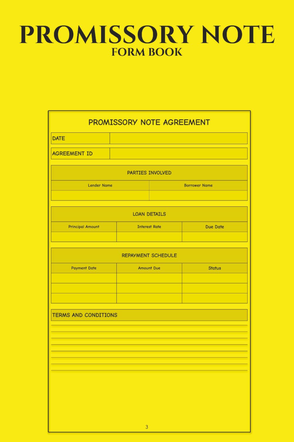 Promissory Note Form Book: Legal Loan Agreement Templates for Personal & Business Use | Fillable Forms to Document Payments, Interest & Terms baixar o livro de graça