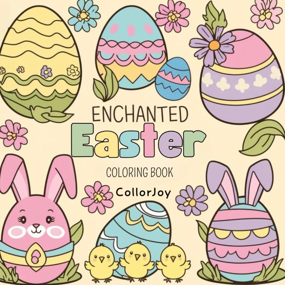 ler totalmente Enchanted Easter: Coloring book