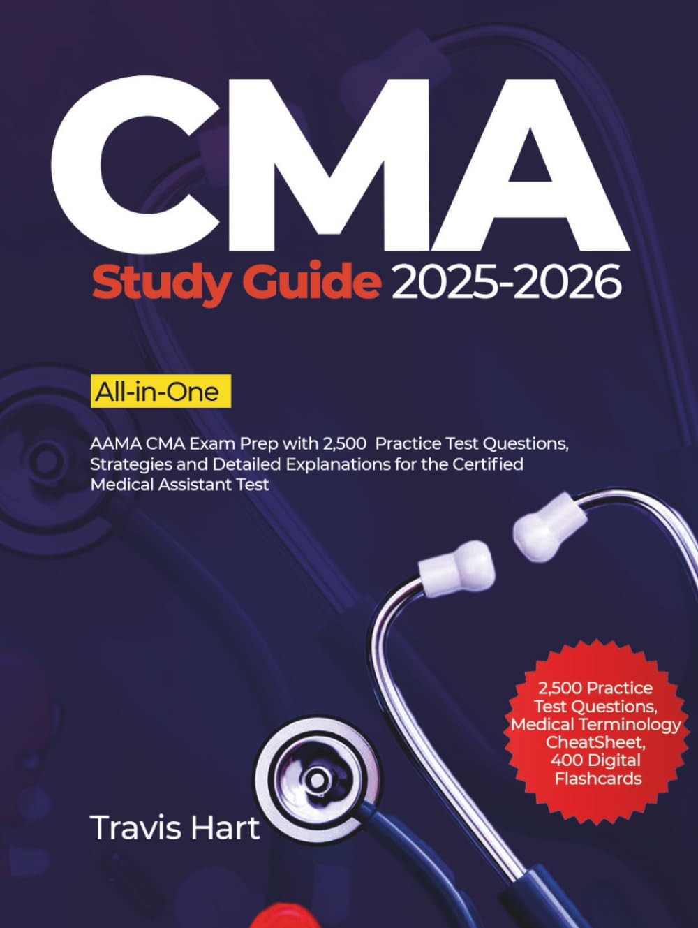 capítulo por capítulo baixar CMA Study Guide 2025-2026: AAMA CMA Exam Prep with 2,500 Practice Test Questions, Strategies and Detailed Explanations for the Certified Medical Assistant Test