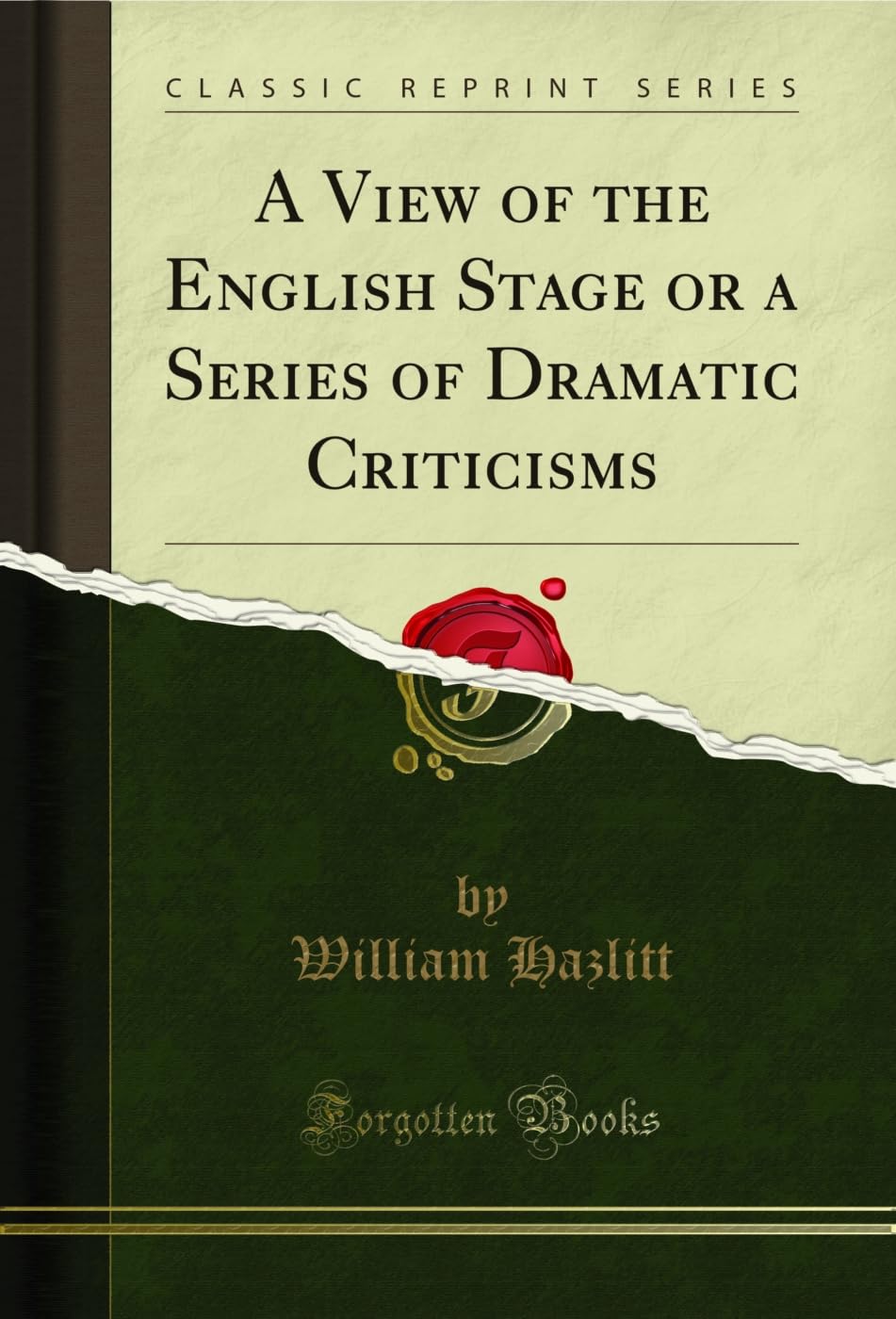 capítulo por capítulo baixar A View of the English Stage or a Series of Dramatic Criticisms (Classic Reprint) (English Edition)