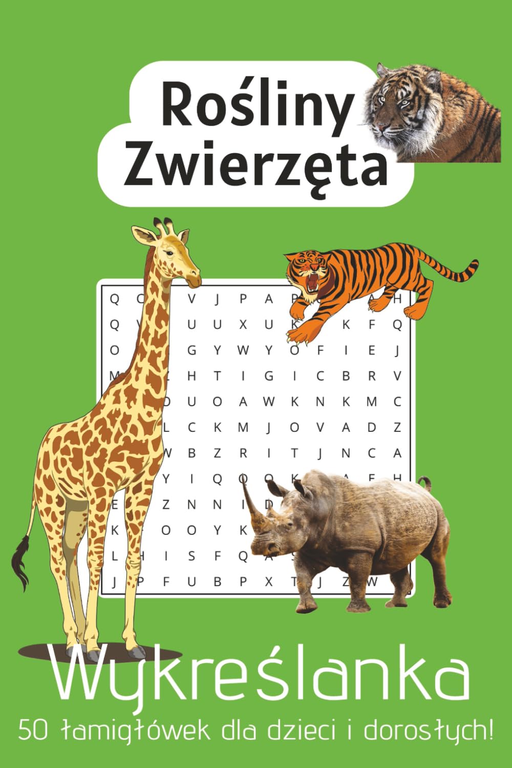 capítulo por capítulo baixar Wykreślanka rośliny i zwierzęta: Szukaj słówek ze świata fauny i flory | A5, 100 stron | 50 wykreślanek do wyciszenia, relaksu, nauki (Polish Edition)