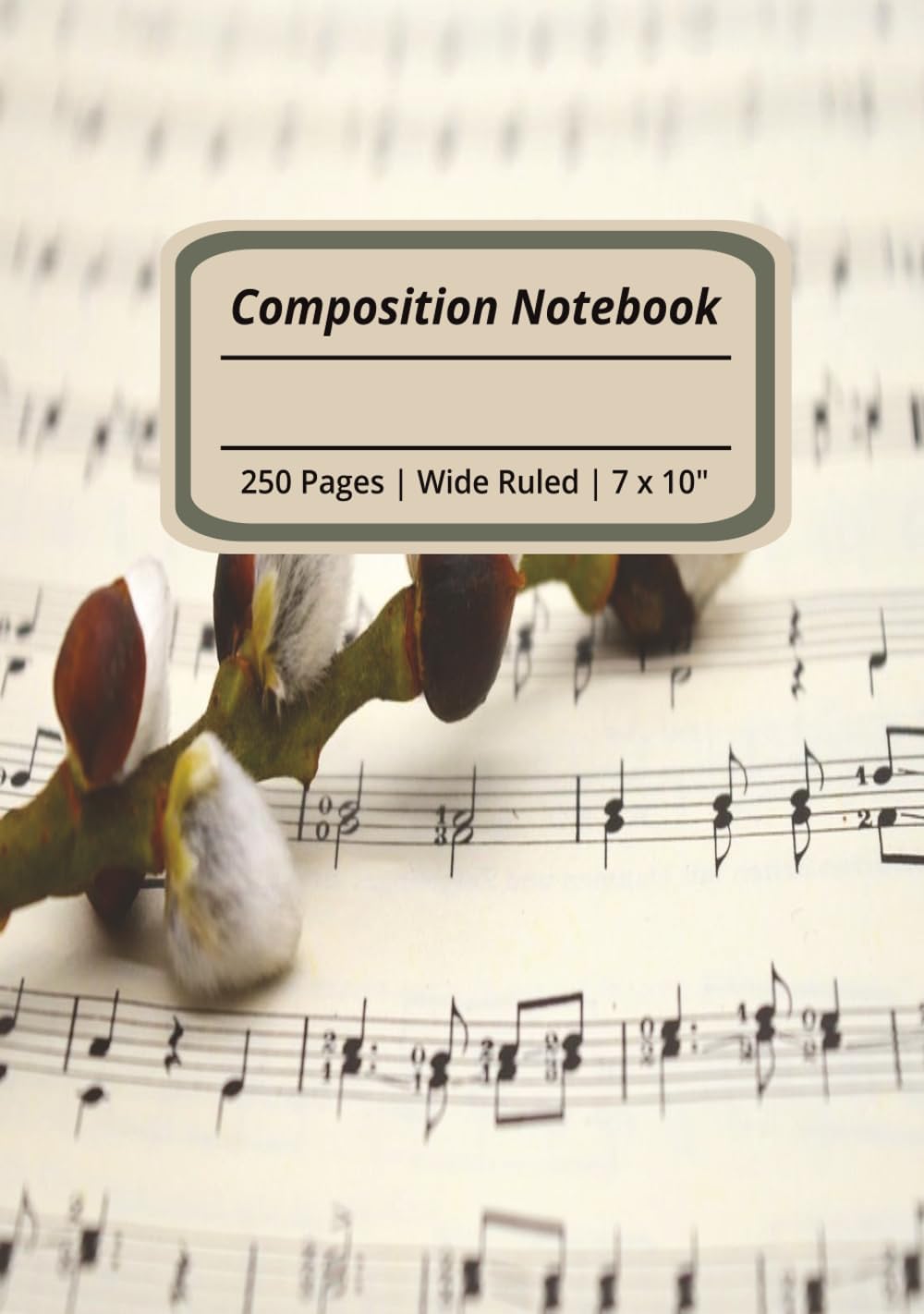 capítulo por capítulo baixar Musical Themed Composition Notebook: Hardcover, wide ruled, 250 pages, 7 x 10"