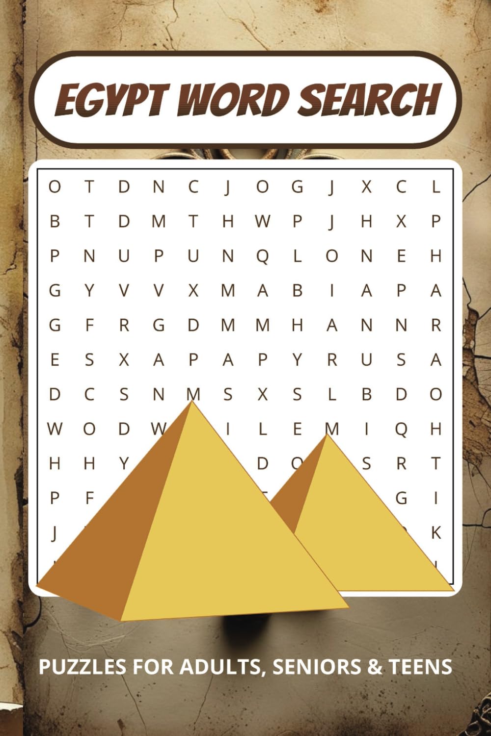 ler totalmente Egypt Word Search Puzzle Book: Fun and Challenging About Pharaohs, Pyramids, and More | 6x9 inches, 110 Pages | 55+ Puzzles... Gifts for Vacations, Holidays and Free Time (Portuguese Edition)