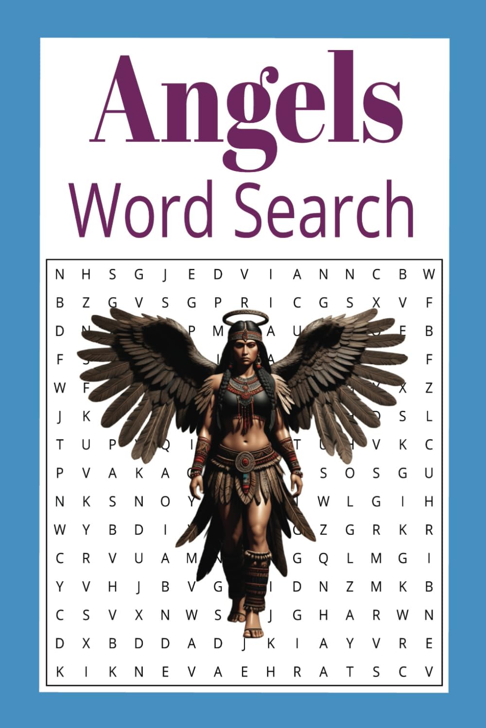 Angels Word Search Puzzle Book: 50+ Puzzles to Solve 110 pages with Solutions in the Back for Adults, Seniors and Teens. baixar livro de graça