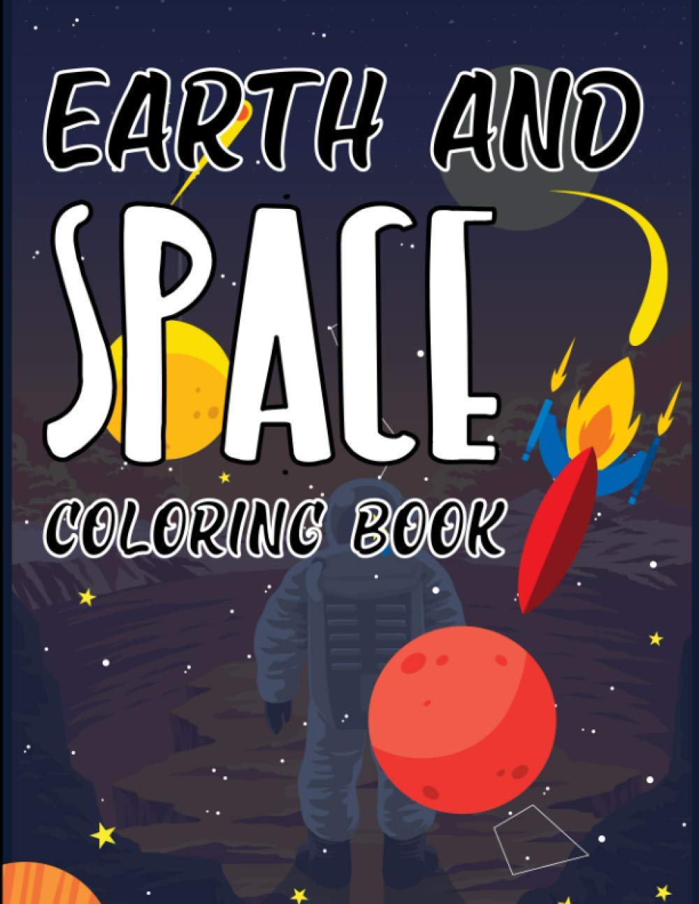 ler totalmente Earth And Space Coloring Book: Doodle Space Coloring Book