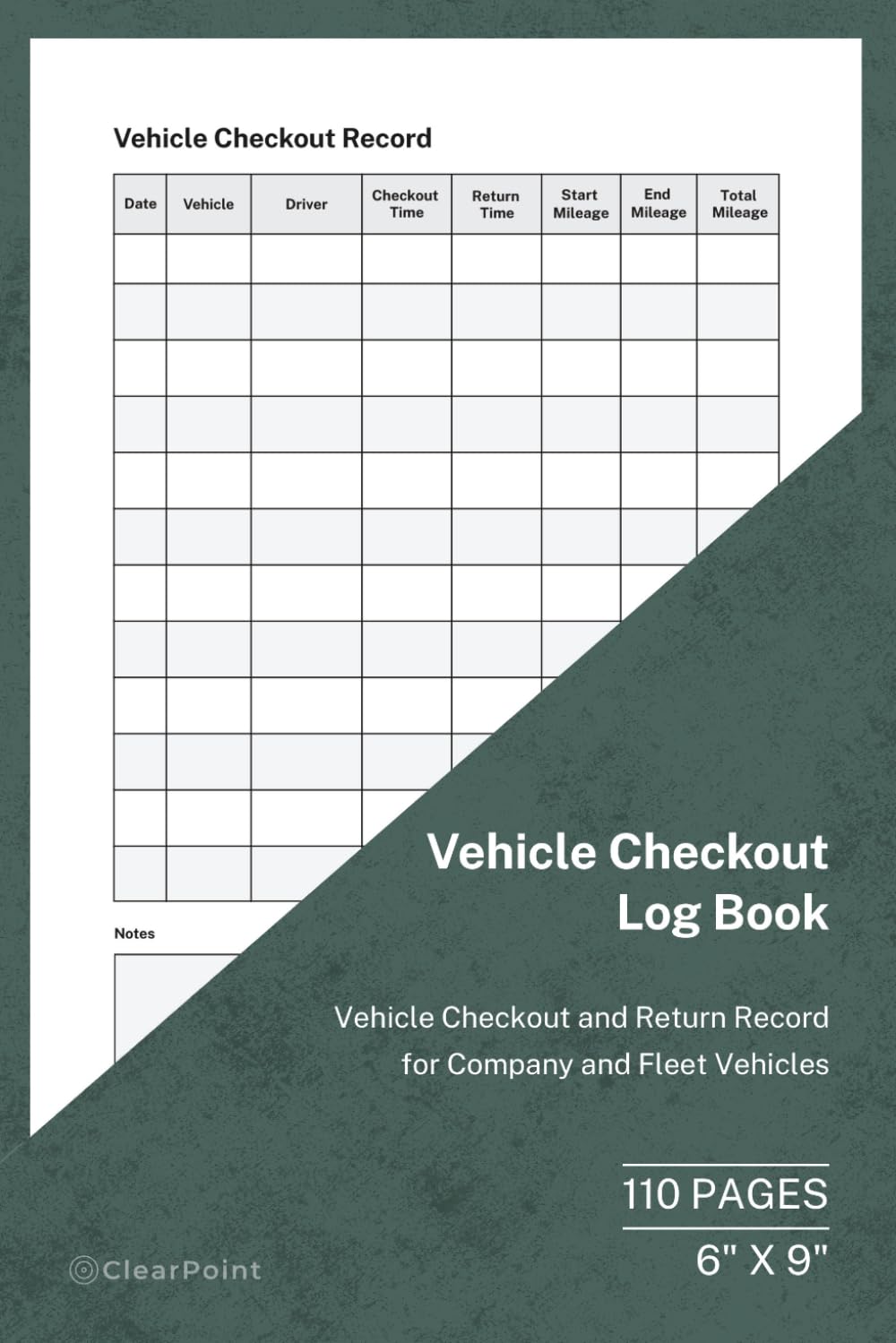Vehicle Checkout Log Book: Vehicle Issue and Return Record for Business Use | 110 Pages | 6 × 9 Format: Vehicle Checkout and Return Tracking for Fleet Operations baixar livro de graça