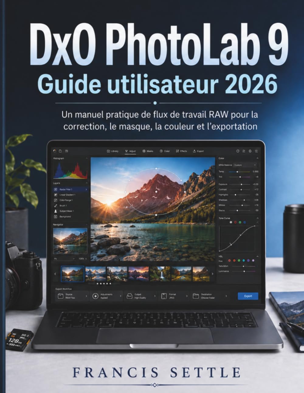 DxO PhotoLab 9 Guide utilisateur 2026: Un manuel pratique de flux de travail RAW pour la correction, le masque, la couleur et l'exportation baixar o livro de graça