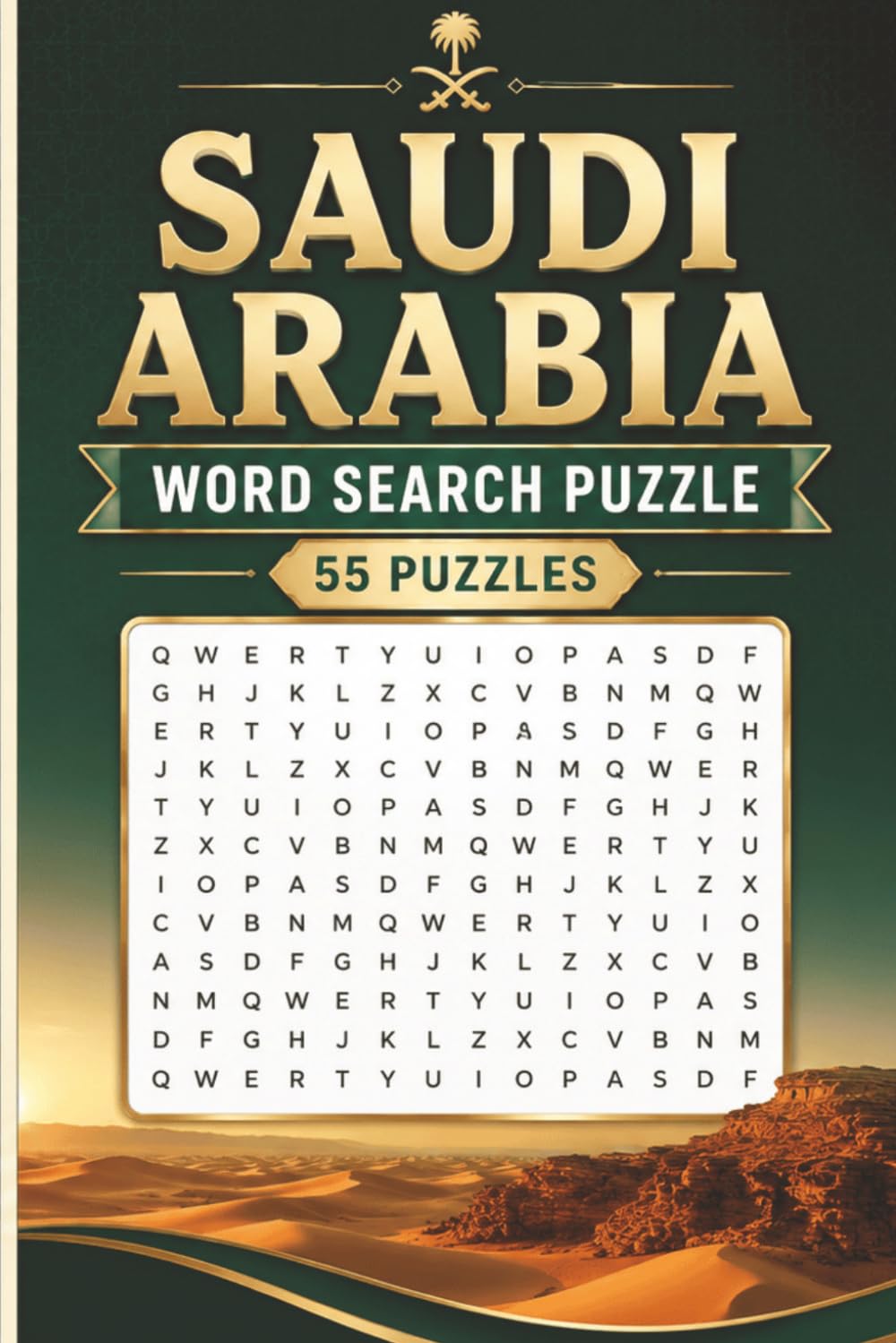 Saudi Arabia Word Search Puzzle: 55 Puzzles Word Search about Saudi Arabia and More | 6x9 inches, 110 pages | Gift for Saudi Arabia & Countries Lover baixar o livro de graça
