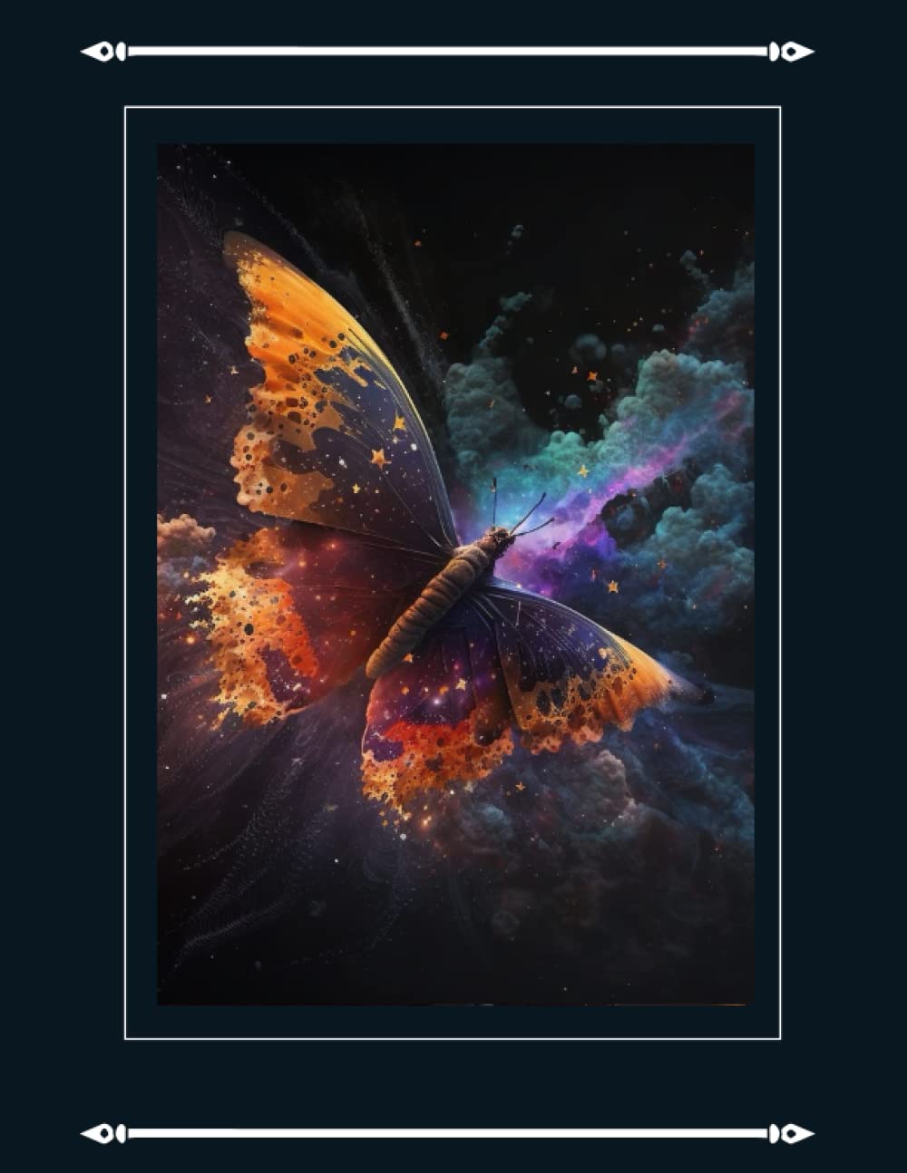 capítulo por capítulo baixar Cosmic Butterfly Themed Notebook: 8.5 x 11 Inches / 120 Page Black Lined / Cosmic Butterfly Themed / For Study / Easy Take Note / Futuristic Cool Notebook