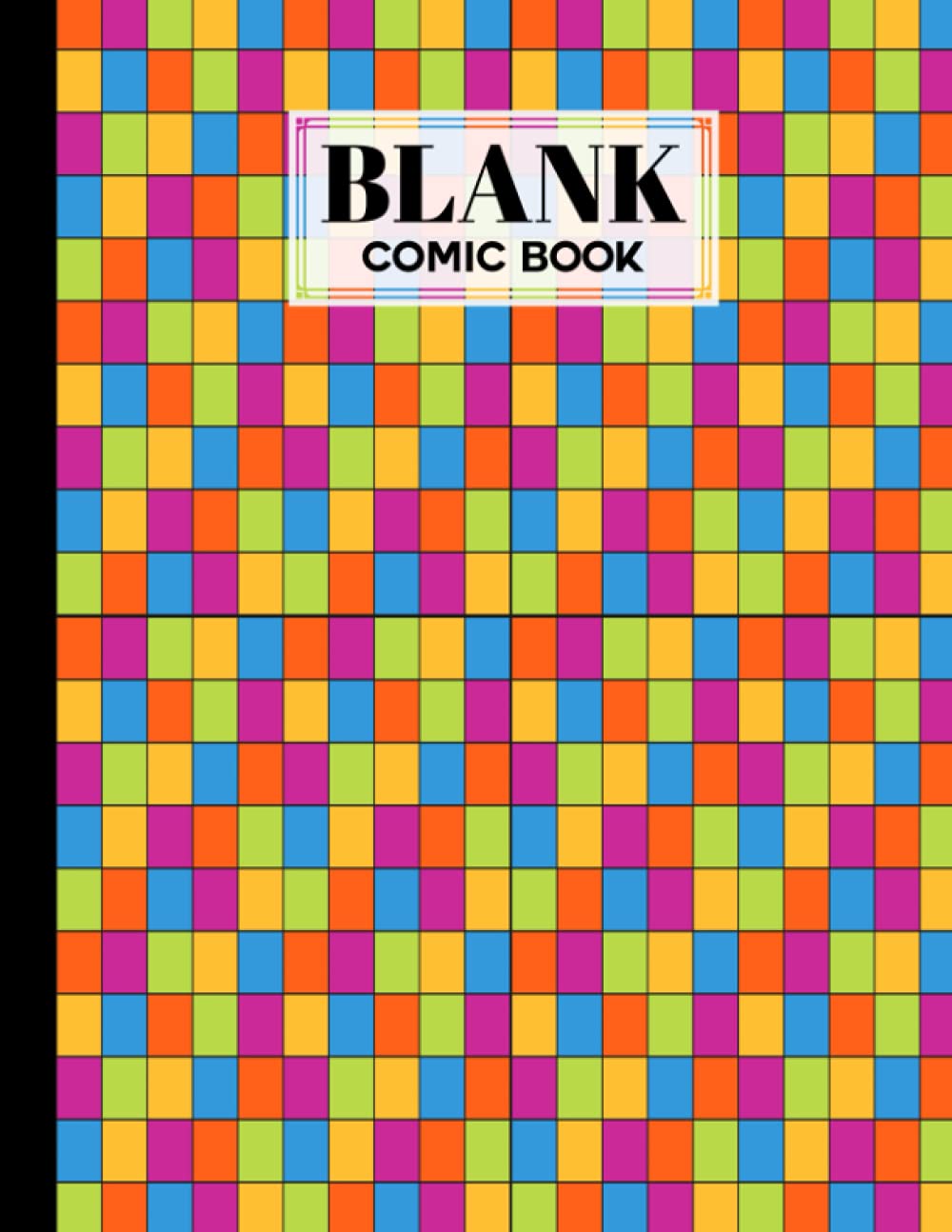 ler totalmente Blank Comic Book: Squares Cover Blank Comic Book, Create Your Own Story, Journal, Notebook, Sketchbook for Kids and Adults, 120 Pages - Size 8.5" x 11" Notebook by Sophia Simon