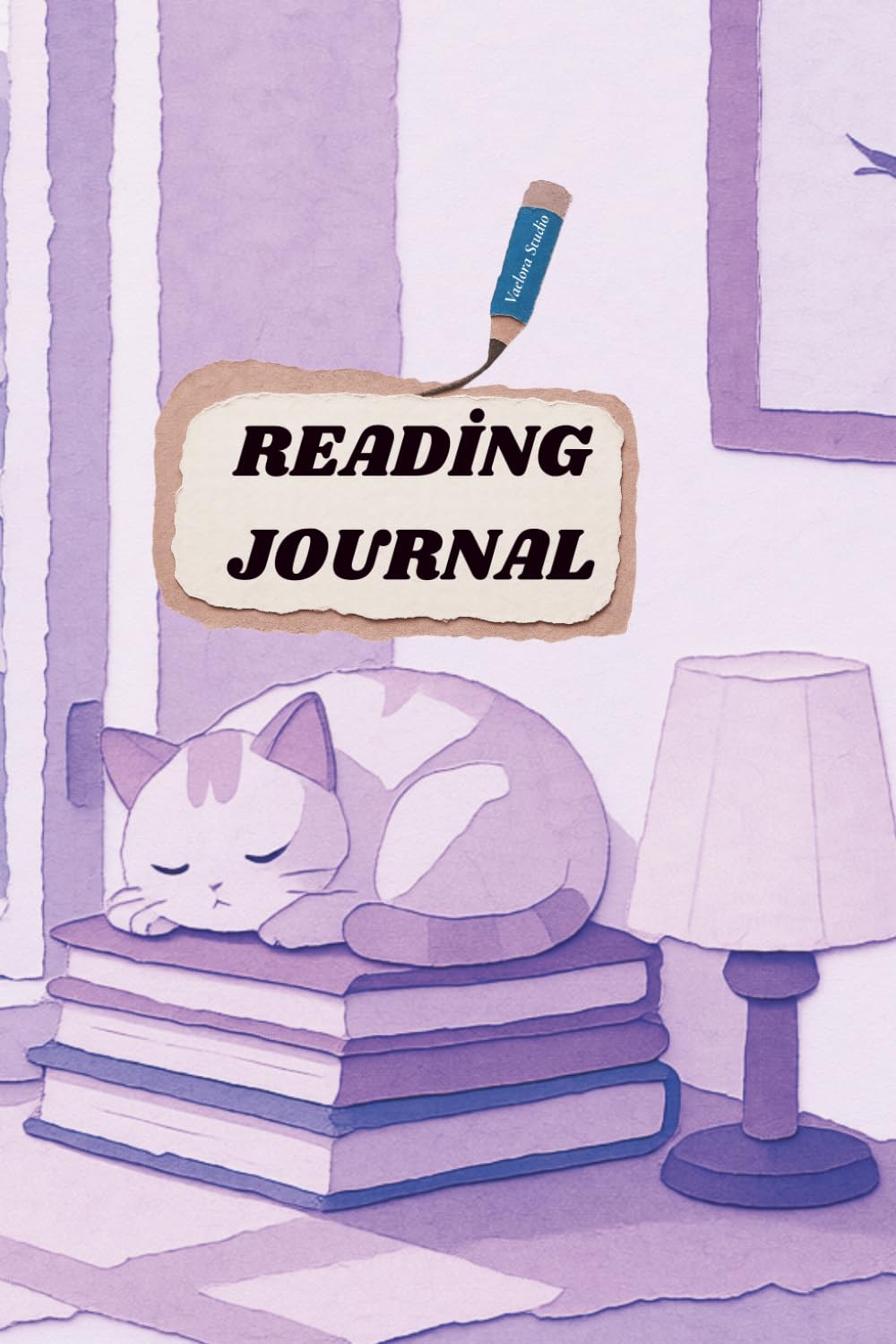 Aesthetic Cozy Cat Reading Journal: 100 Pages Book Log & Tracker (Lilac Purple Edition) with Interactive Reading Challenge and Review Pages for Book Lovers and Anime Fans baixar o livro de graça