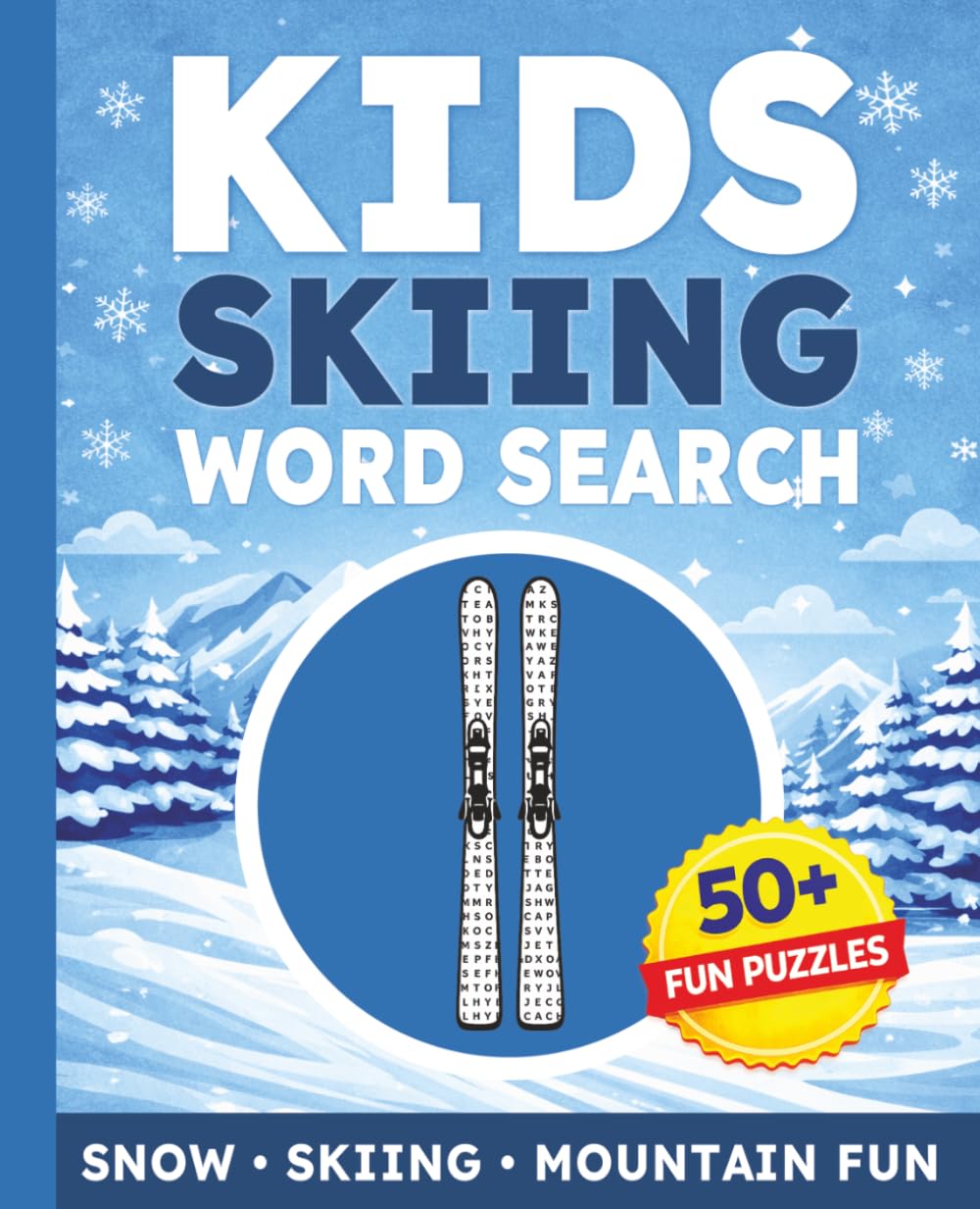 capítulo por capítulo baixar Kids Skiing Word Search Puzzle Book: 50+ Skiing Word Search Puzzles About Snow, Mountains, Ski Gear, Resorts, Winter Sports & Outdoor Adventures | Fun Skiing Activity Book for Kids Ages 6–12