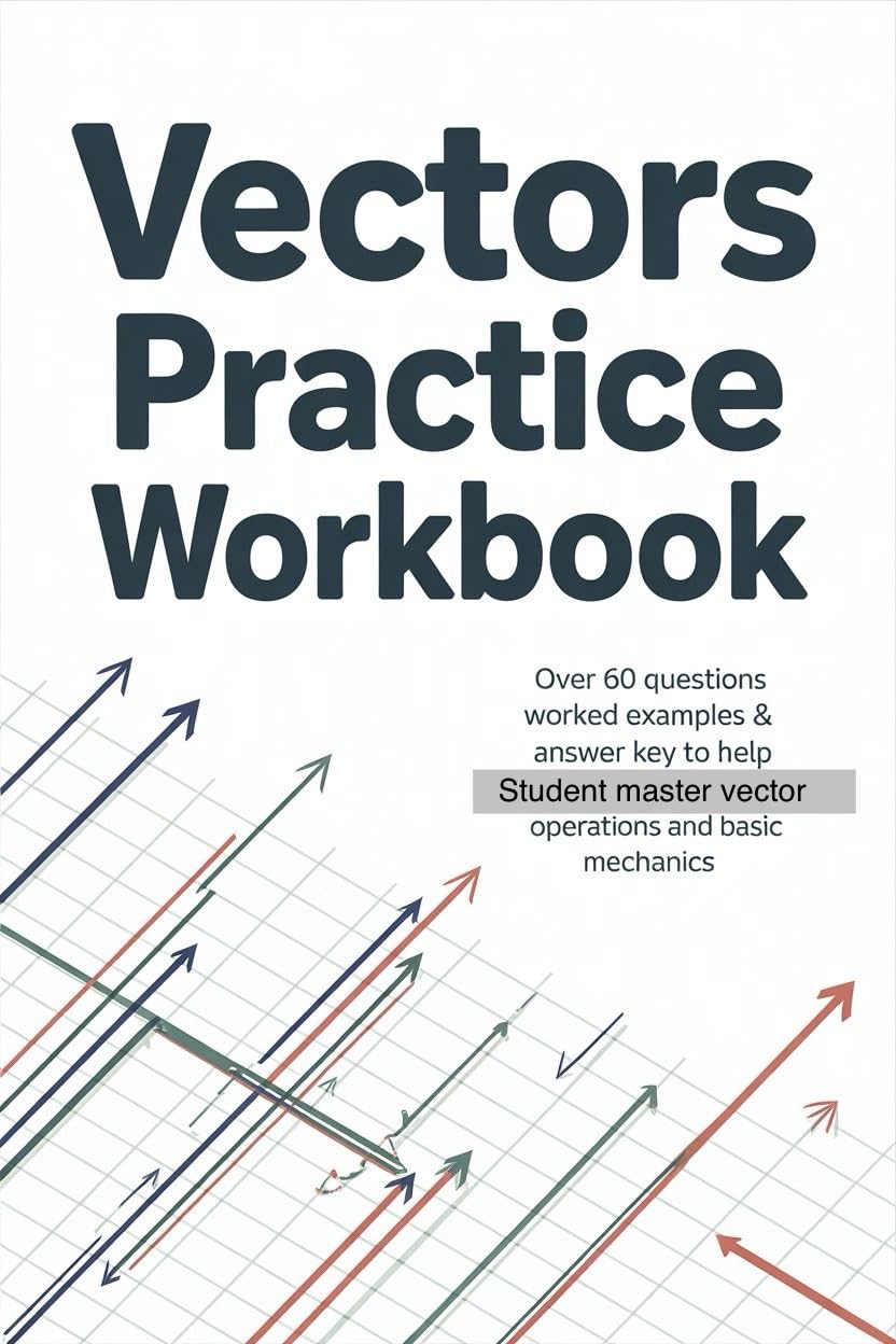 ler totalmente VECTORS PRACTICE WORKBOOK: Over 60 Questions Worked Examples & Answer Key to Help Students Master Vector Operations and Basic Mechanics (CORE MATHEMATICS PRACTICE WORKBOOK SERIES 4) (English Edition)