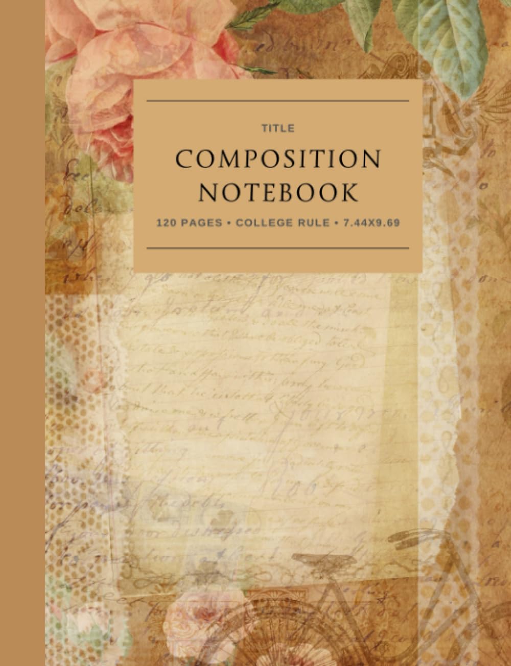 ler totalmente Vintage composition notebook
