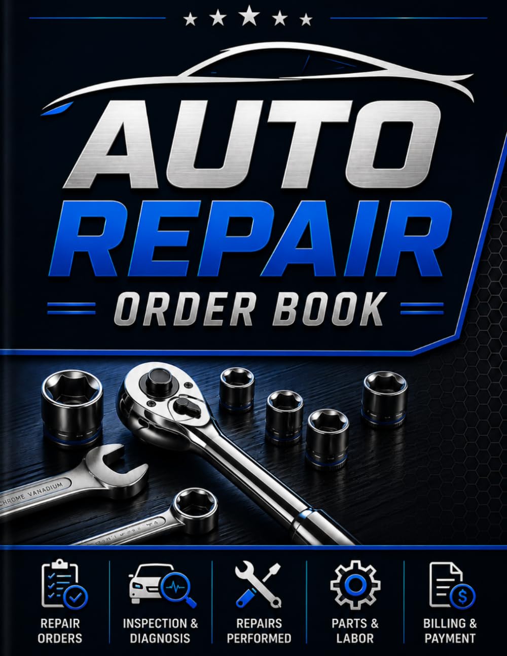 Auto Repair Order Book: Professional Vehicle Service & Repair Records for Auto Repair Shops, Mechanics & Technicians baixar livro de graça