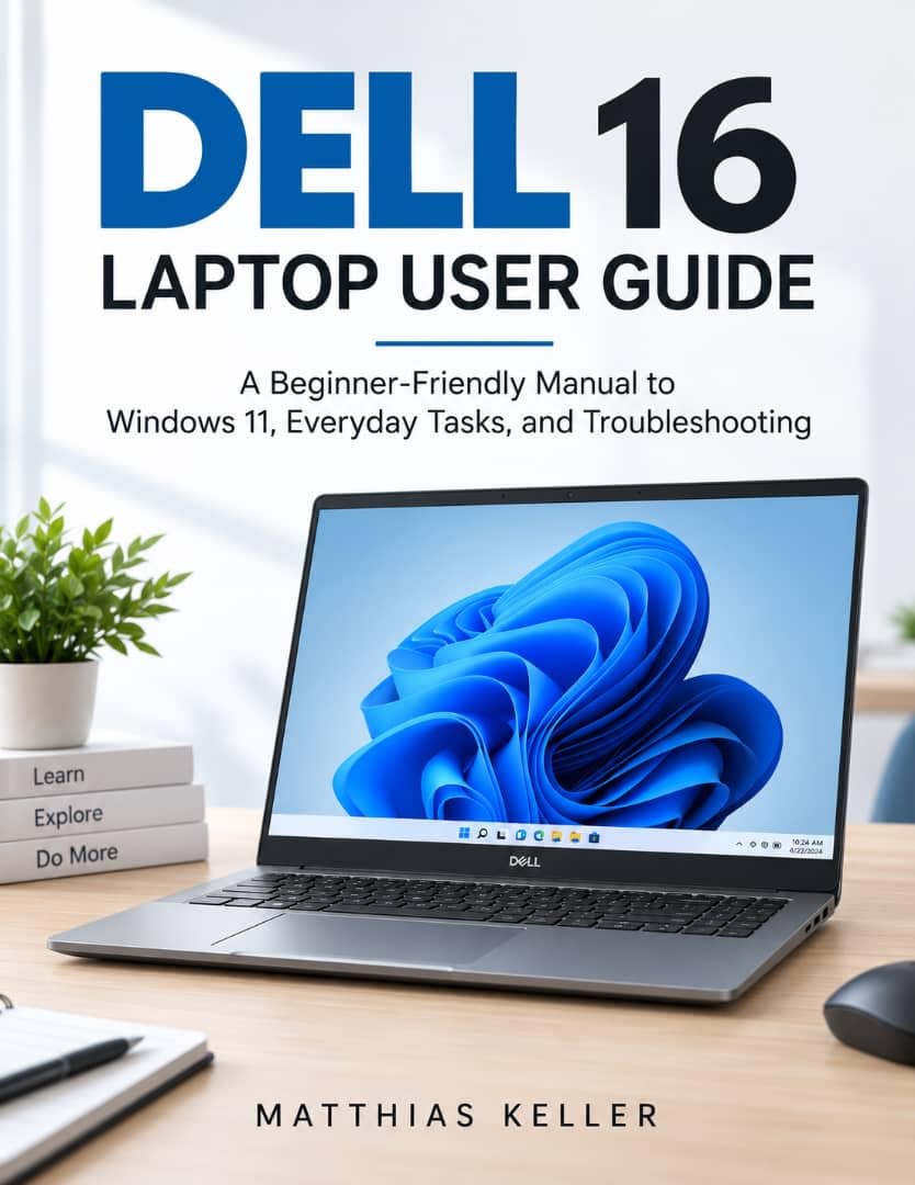 DELL 16 LAPTOP USER GUIDE: A Beginner-Friendly Manual to Windows 11, Everyday Tasks, and Troubleshooting (English Edition) baixar livro de graça