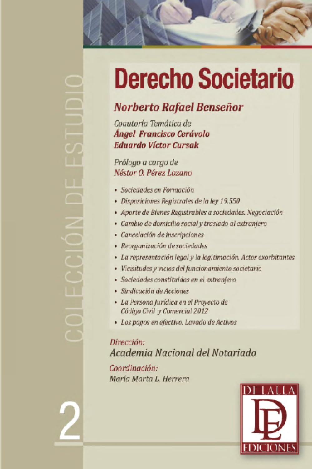 ler totalmente Derecho Societario: 2 (Colección de Estudio) (Spanish Edition)