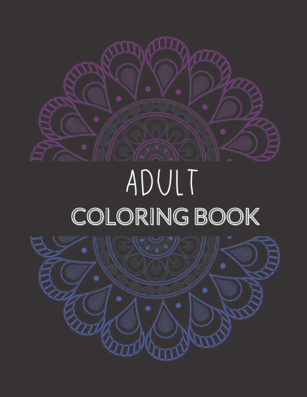 ler totalmente Adult Coloring Book: Holiday inspired coloring pages for relief of stress and relaxation!