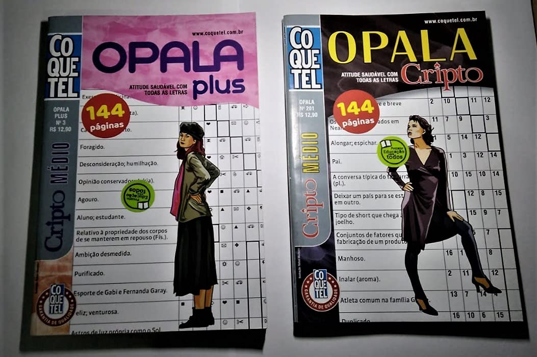 Kit Cripto Coquetel Opola Número 201 e Opala Plus Número 3 No Nível Médio. baixar o livro de graça
