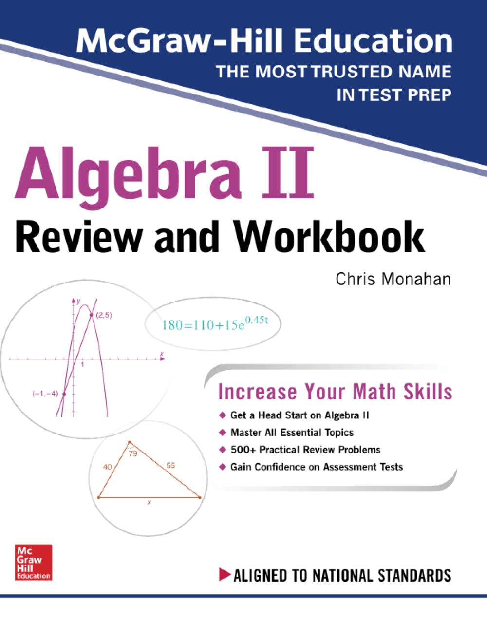 McGraw-Hill Education Algebra II Review and Workbook baixar o livro de graça