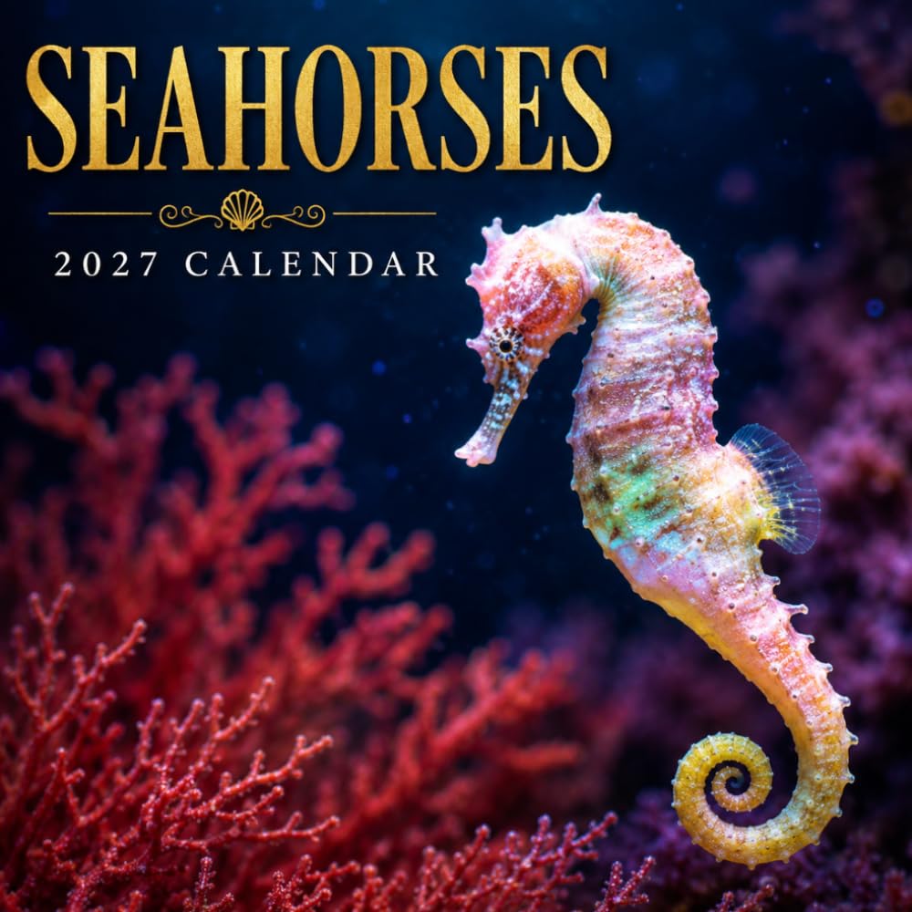 capítulo por capítulo baixar Seahorses Calendar 2027: Ocean Wildlife Photography