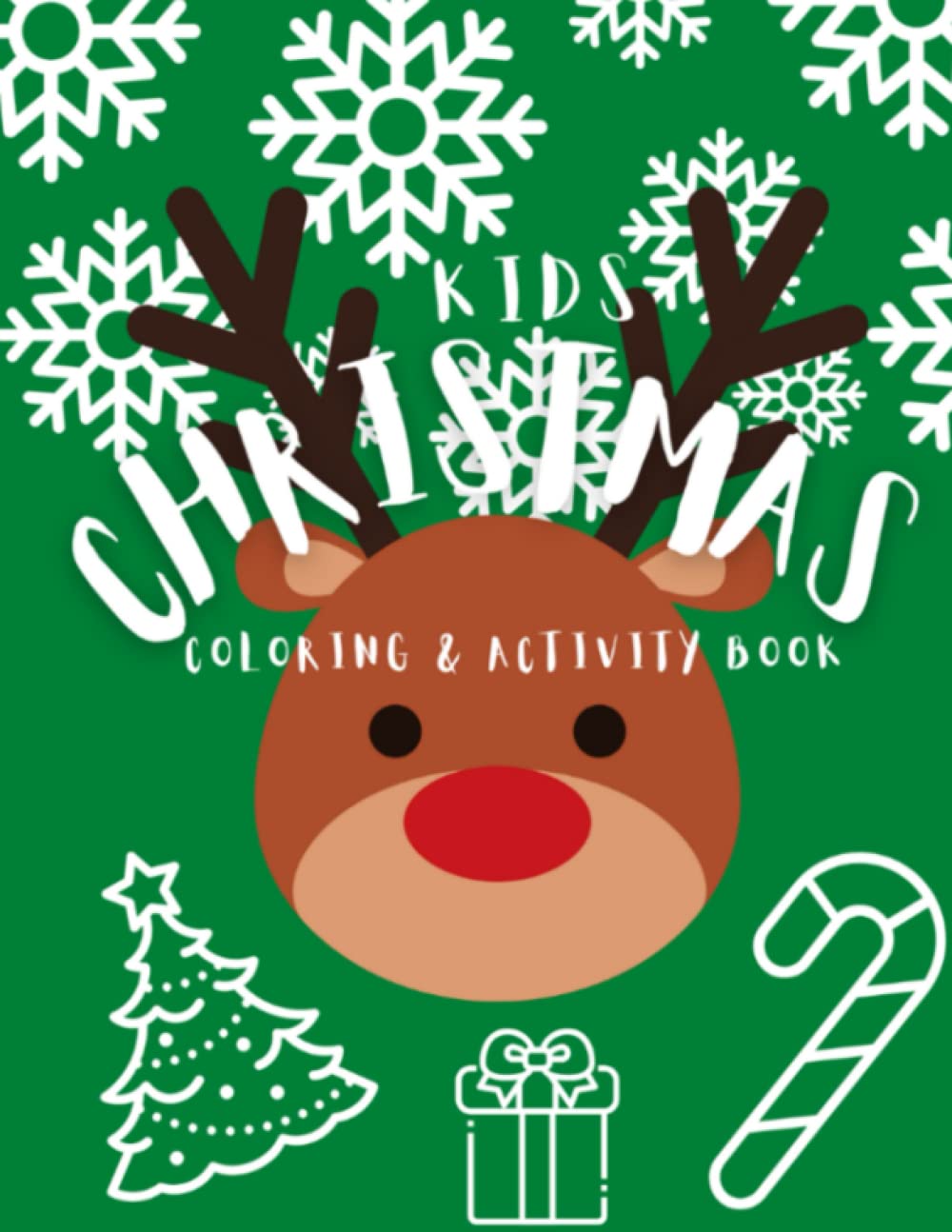 KIDS CHRISTMAS COLORING & ACTIVITY BOOK: Adorable Christmas Coloring & Activity Book for Kids! AGES 4-8: baixar o livro de graça