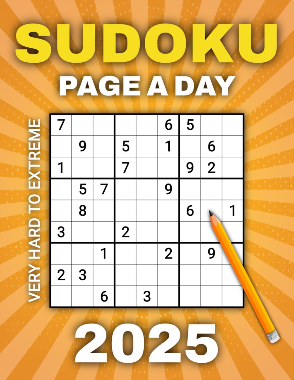 Sudoku 2025 page a day: A Year of Daily Expert Puzzles for Adults From Very Hard to Extreme baixar o livro de graça