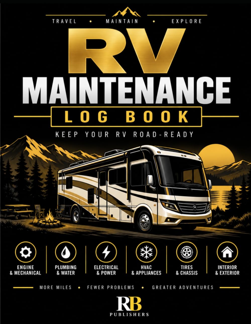 ler totalmente RV Maintenance Log Book: Motorhome Maintenance, Inspection & Service Record Book for RV Owners, Campers and Recreational Vehicles