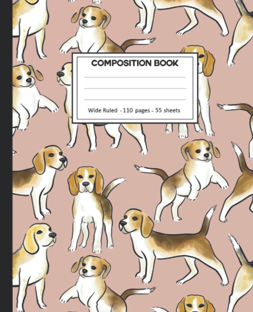 capítulo por capítulo baixar Composition Notebook: Beagle College Ruled: 110+ Lined Pages Writing Journal.