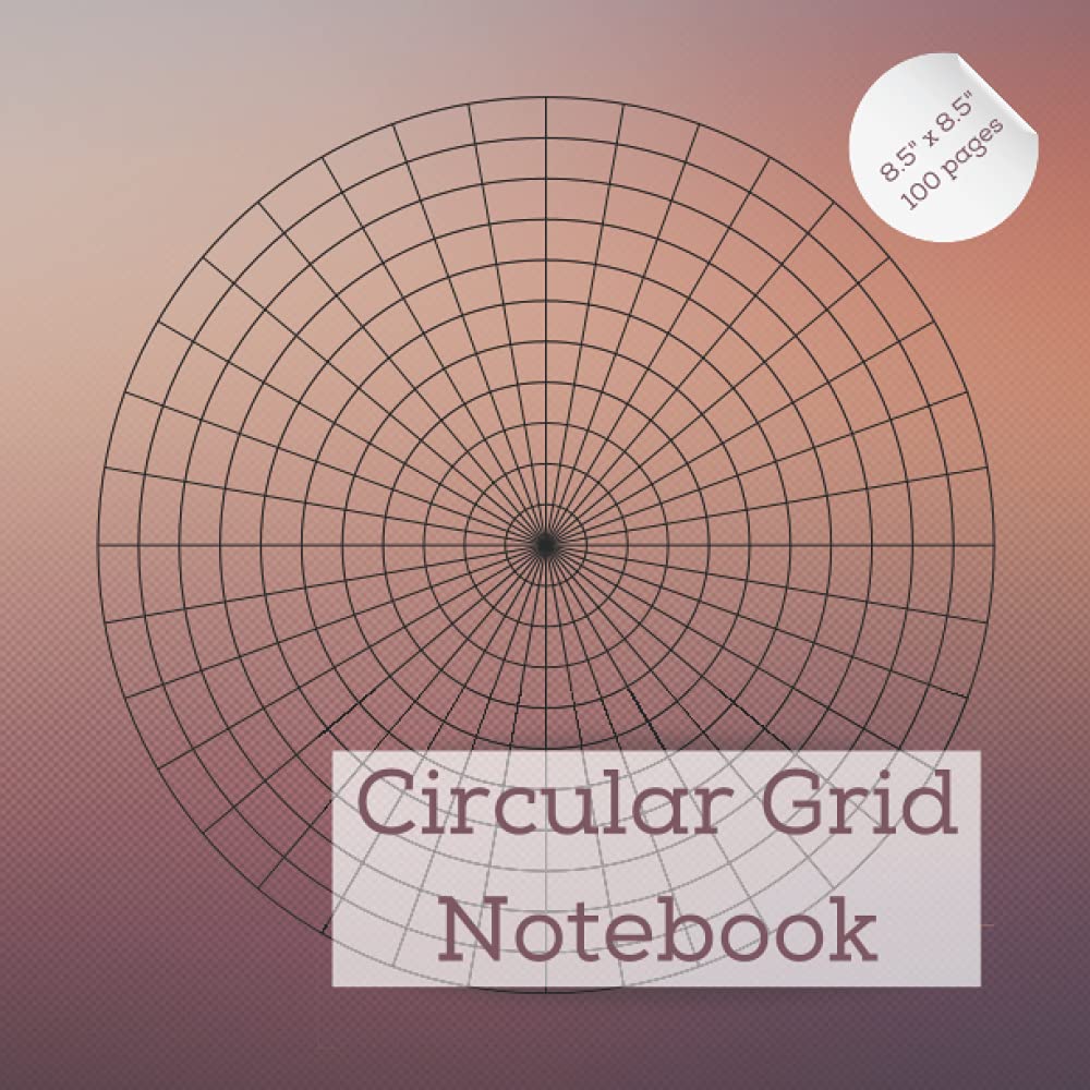 Circular Grid Notebook: Polar Coordinate Graph Paper baixar o livro de graça
