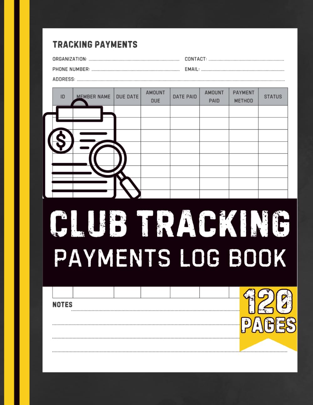 ler totalmente Club Tracking Payments Log Book: Keep track of membership dues, fee payments, and club finances. Record payment details, manage subscriptions, and ensure accurate financial records for your club.