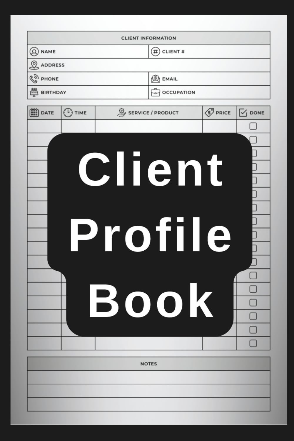 ler totalmente Client Profile Book: Organized Record-Keeping for Professionals & Small Business Owners: Track Client Details, Appointments, Payments & Notes —... Freelancers, Therapists & Service Providers