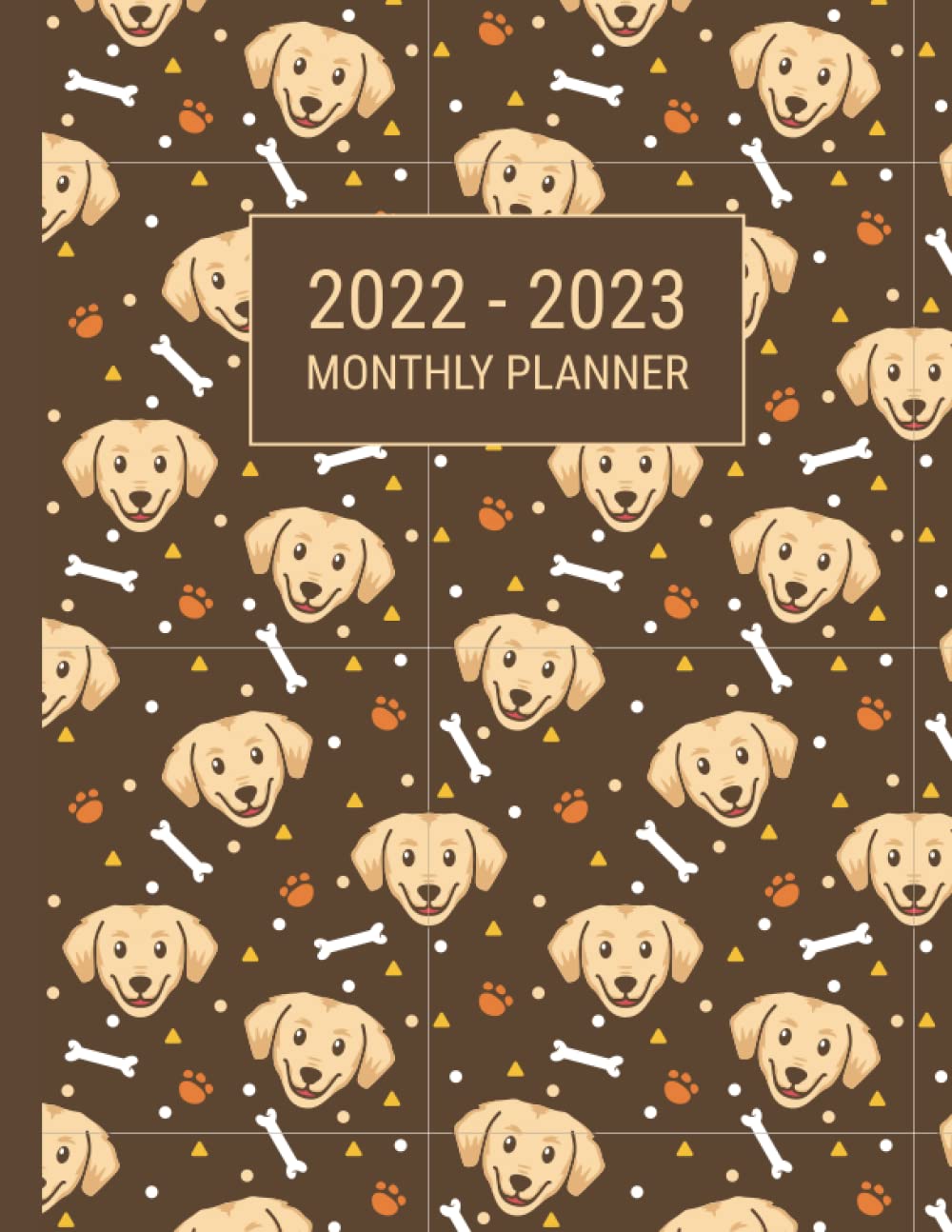 2022-2023 Monthly Planner: 2 Year Calendar Schedule Organizer, January 2022 to December 2023, 24 Month Agenda/Dog Cover baixar o livro de graça