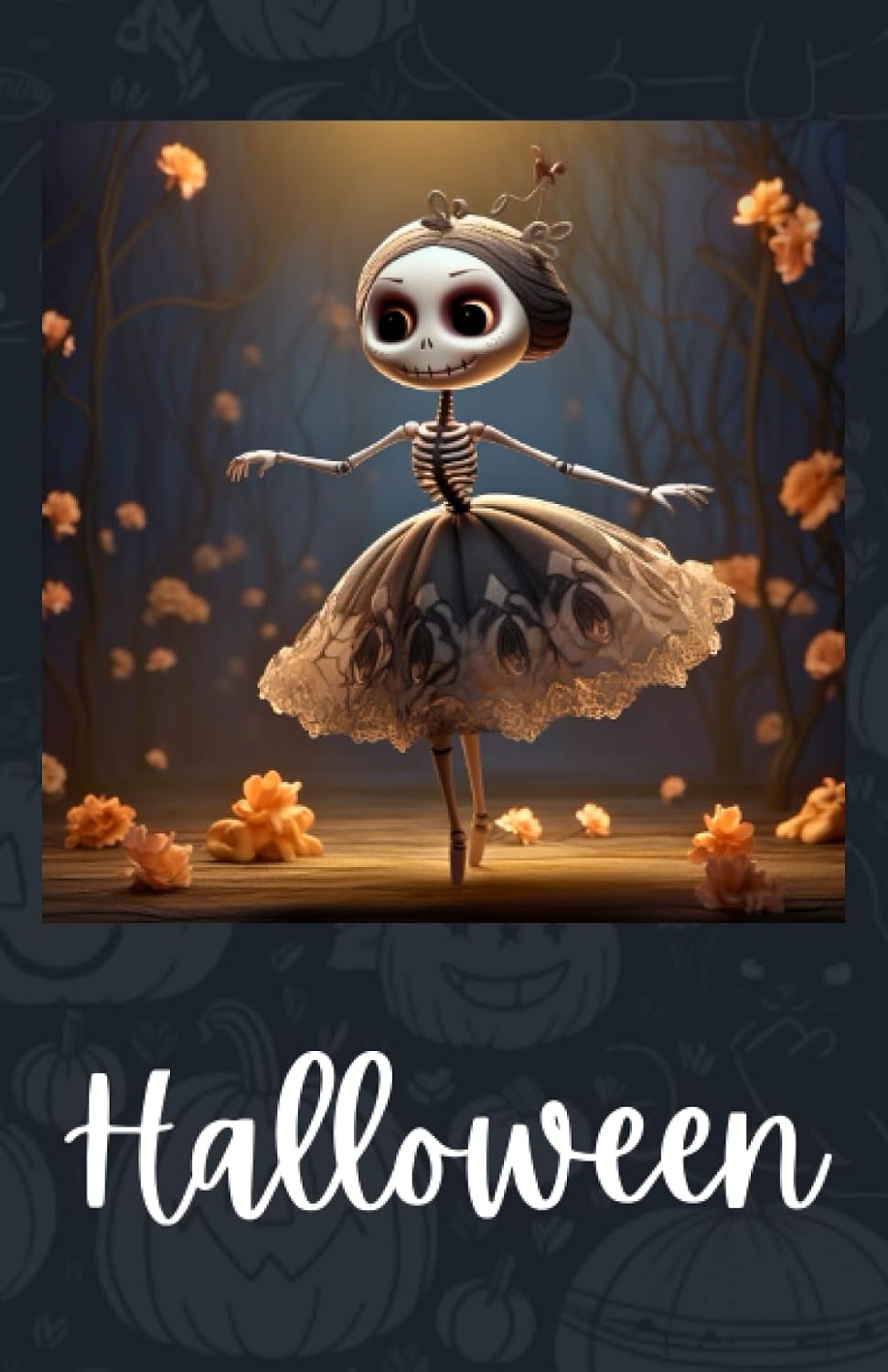 Halloween Journal: Gorgeous dancing skeleton themed book for lovers of the spooky season baixar o livro de graça