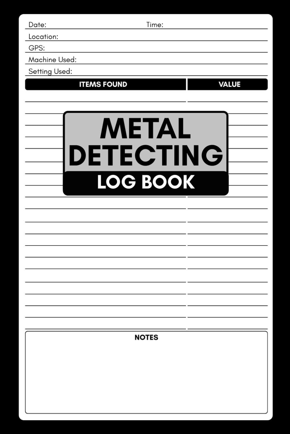 Metal Detecting Log Book baixar livro de graça