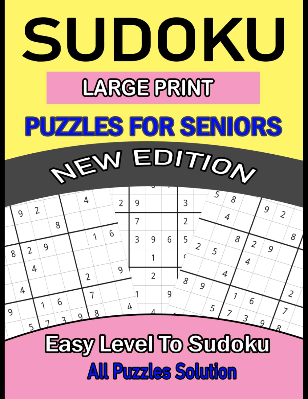 capítulo por capítulo baixar Large Print Easy Sudoku Puzzles Book For Seniors: Easy, Brain, Exercises Challenging | Big Font for Easy Reading | Solutions Include, Brain Puzzles for Stress Relief & Mental Exercise.